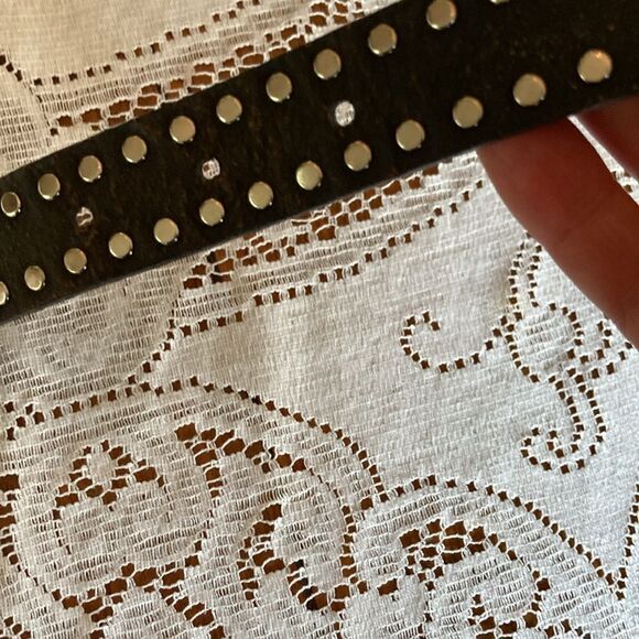 Stylish Black and Silver Women's Belt - Picture 8 of 13